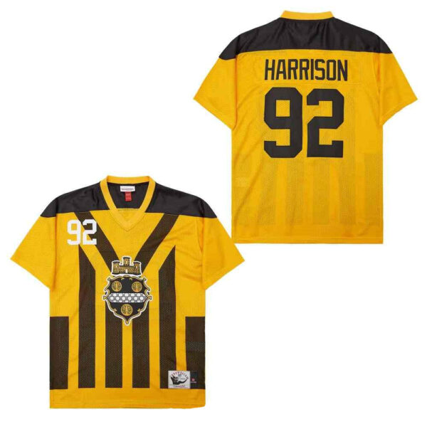 Mitchell And Ness Steelers #92 Throwback Stitched NFL Jersey
