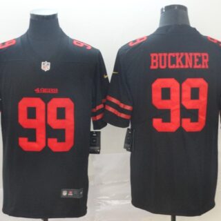 49ers 99 DeForest Buckner Black Vapor Untouchable Limited Jersey