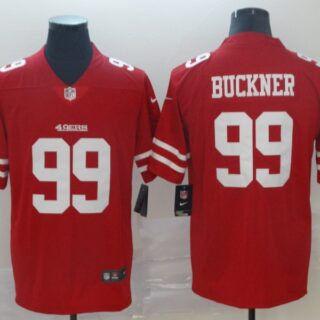 49ers 99 DeForest Buckner Red Vapor Untouchable Limited Jersey