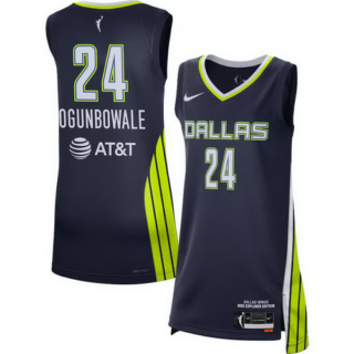 Women's Dallas Wings Arike Ogunbowale Nike Navy 2021 Explorer Edition Victory Player Jersey