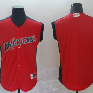 American League Red 2019 MLB All-Star Workout Team Jersey