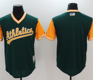 Athletics Green 2018 Players' Weekend Authentic Team Jersey