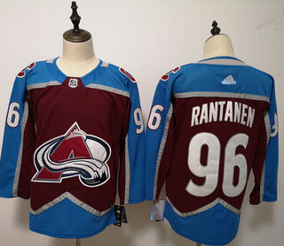 Avalanche 96 Mikko Rantanen Burgundy Adidas Jersey