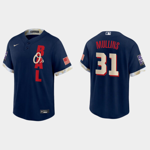 Baltimore Orioles #31 Cedric Mullins 2021 Mlb All Star Game Fan's Version Navy Jersey