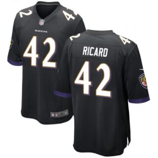 Baltimore Ravens #42 Patrick Ricard Black Vapor Untouchable Limited Jersey