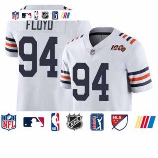 Bears #94 Leonard Floyd White Alternate Youth Stitched Football Vapor Untouchable Limited 100th Season Jersey