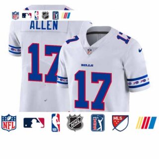 Bills 17 Josh Allen White 2019 New Vapor Untouchable Limited Jersey