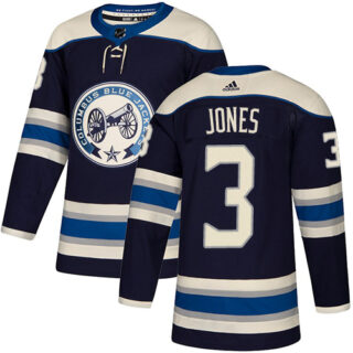 Blue Jackets #3 Seth Jones Navy Alternate Authentic Stitched Hockey Jersey