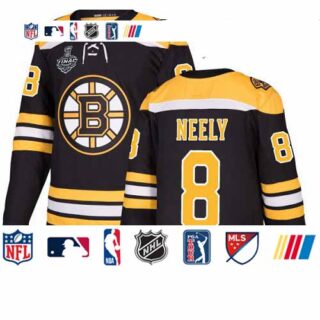 Bruins #8 Cam Neely Black Home Authentic Stanley Cup Final Bound Youth Stitched Hockey Jersey