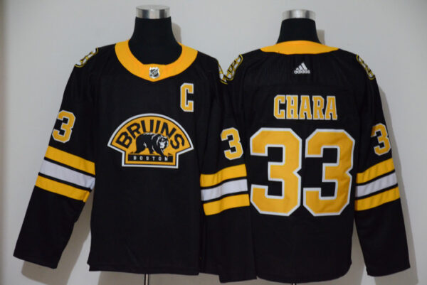 Bruins 33 Zdeno Chara Black 3rd Adidas Jersey