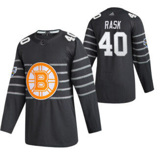 Bruins 40 Tuukka Rask Gray 2020 NHL All-Star Game Adidas Jersey