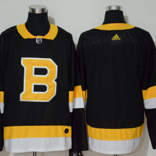 Bruins Blank Black Adidas Jersey