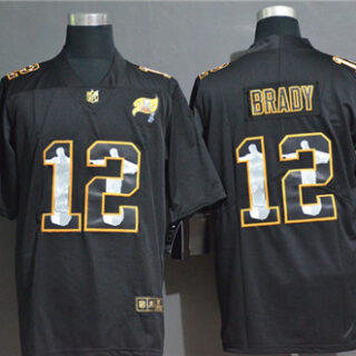Buccaneers 12 Tom Brady Black Jesus Faith Edition Limited Jersey