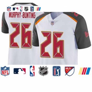 Buccaneers #26 Sean Murphy-Bunting White Youth Stitched Football Vapor Untouchable Limited Jersey