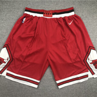 Bulls Red Nike Shorts