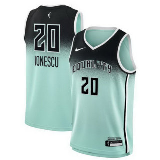 Youth New York Liberty Sabrina Ionescu Nike Mint 2023 Rebel Edition Victory Player Jersey