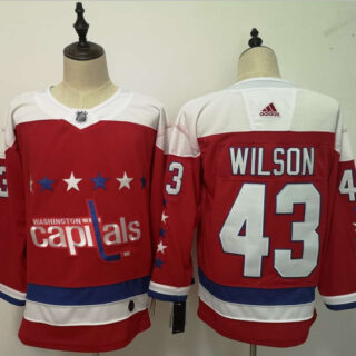 Capitals 43 Tom Wilson Red Adidas Jersey