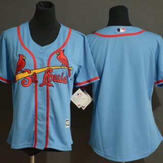 Cardinals Blank Women Light Blue Flexbase Jersey