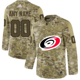 Carolina Hurricanes Camo Men's Customized Adidas Jersey