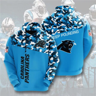 Carolina Panthers Hoodie Blue