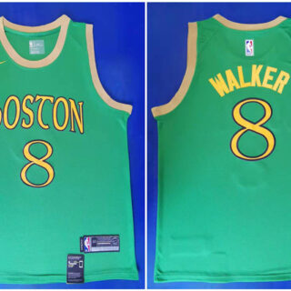 Celtics 8 Kemba Walker Green 2019-20 City Edition Swingman Jersey