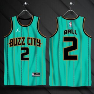 Charlotte Hornets #2 Lamelo Ball Buzz City Swingman Jersey