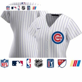 Chicago Cubs Nike Women's Home 2020 MLB Team Jersey White