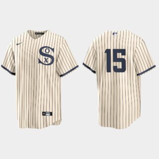 Chicago White Sox #15 Adam Engel Men's Nike White 2021 Field of Dreams Game MLB Jersey