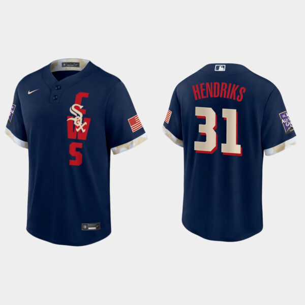 Chicago White Sox #31 Liam Hendriks 2021 Mlb All Star Game Fan's Version Navy Jersey