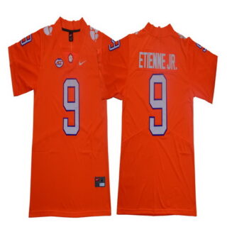 Clemson Tigers 9 Travis Etienne Jr. Orange Nike College Football Jersey
