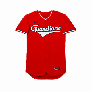 Cleveland Guardians Men's Nike Red Alternate 2021 Authentic Official Team MLB Jersey