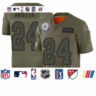 Cowboys #24 Chidobe Awuzie Camo Youth Stitched Football Limited 2019 Salute to Service Jersey