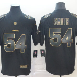 Cowboys 54 Jaylon Smith Black Gold Vapor Untouchable Limited Jersey