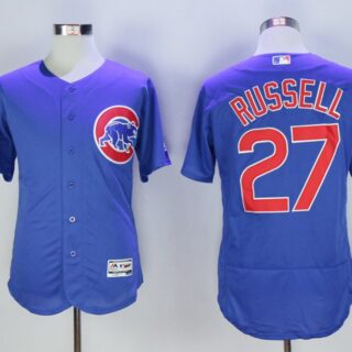 Cubs 27 Addison Russell Royal Flexbase Jersey
