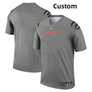Custom Men's Cincinnati Bengals Inverted Legend Stitched Football Jersey