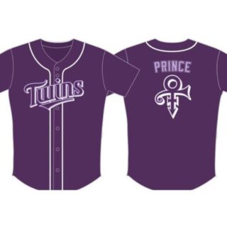 Custom Minnesota Twins Prince Purple Baseball Jersey
