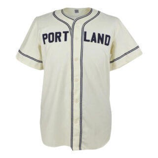 Custom Portland Cream Baseball Cool Base Jersey
