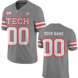 Custom NCAA Texas Tech Football Galvanized Special Edition 2024 Football Jersey