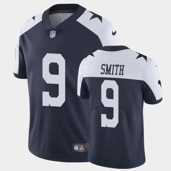 Dallas Cowboys #9 Jaylon Smith Vapor Limited Navy Blue Jersey