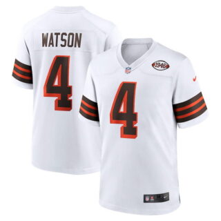 Deshaun Watson Cleveland Browns Alternate Game Jersey - White