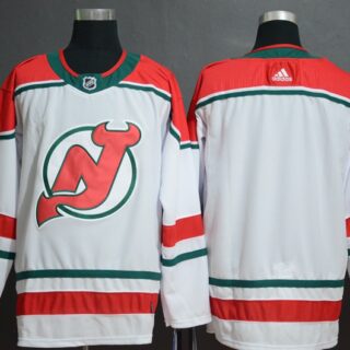 Devils White Alternate Breakaway Adidas Jersey