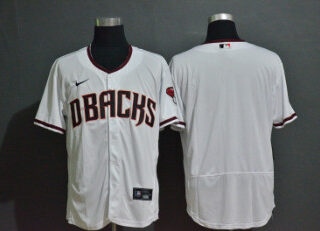Diamondbacks Blank White Nike 2020 Flexbase Jersey