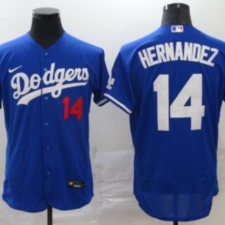 Dodgers 14 Enrique Hernandez Royal 2020 Nike Flexbase Jersey