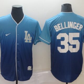 Dodgers 35 Cody Bellinger Blue Drift Fashion Jersey