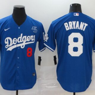 Dodgers 8 Kobe Bryant Royal 2020 Nike KB Cool Base Jersey