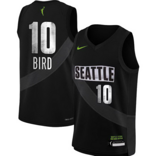 Youth Seattle Storm Sue Bird Nike Black 2021 Rebel Edition Victory Player Jersey