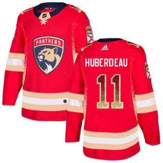 Florida Panthers 11 Jonathan Huberdeau Red Drift Fashion Adidas Jersey