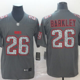 Giants 26 Saquon Barkley Gray Camo Vapor Untouchable Limited Jersey