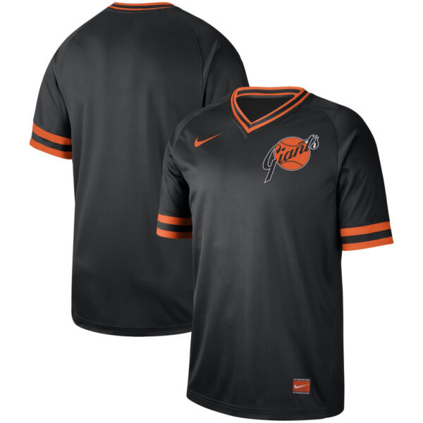 Giants Blank Black Throwback Jersey