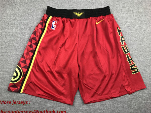 Hawks Red Nike Shorts
